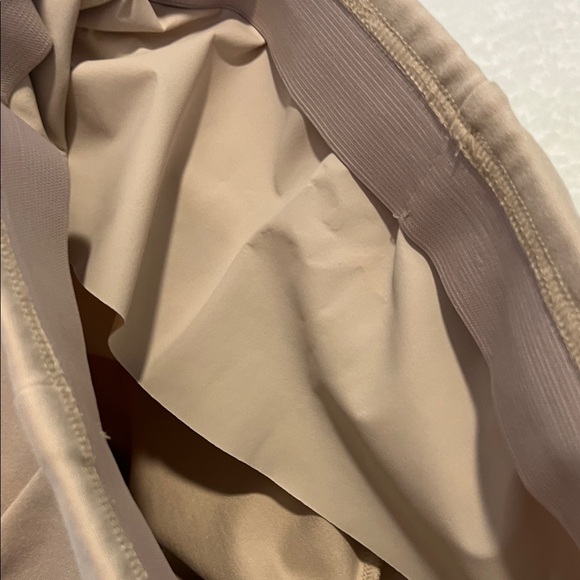 CHICO’S Beige Wide-Leg Trousers 16p Slimmimg Thick Fabric The Perfect Work Pants - Picture 5 of 7